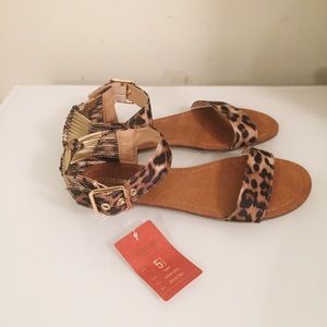 Mossimo Supply Co Animal Print Sandal